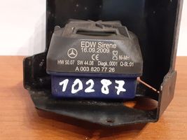 Mercedes-Benz E W212 Alarm system siren A0038207726