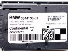 BMW 3 F30 F35 F31 Muut ohjainlaitteet/moduulit 6844138