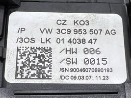 Volkswagen PASSAT B6 Pyyhkimen/suuntavilkun vipukytkin 3C0953549M