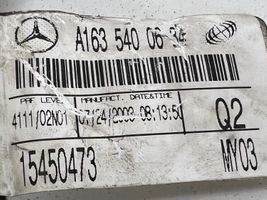 Mercedes-Benz ML W163 Cablaggio porta posteriore A1635400634