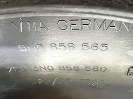 Volkswagen Golf VI Ohjauspyörän pylvään verhoilu 5N0858565