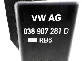 Volkswagen Golf VI Relè preriscaldamento candelette 038907281D