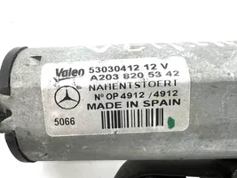 Mercedes-Benz C W203 Moteur d'essuie-glace arrière A2038205342