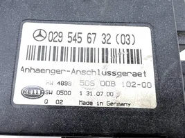 Mercedes-Benz C W203 Vetokoukun ohjainlaite/moduuli 0295456732