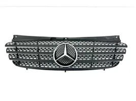 Mercedes-Benz Vito Viano W639 Etupuskurin ylempi jäähdytinsäleikkö A6398800185