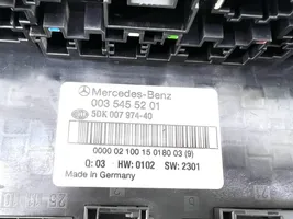 Mercedes-Benz C W203 SAM control unit 0035455201
