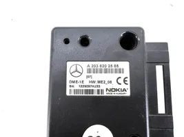 Mercedes-Benz C W203 Puhelimen käyttöyksikkö/-moduuli A2038202585