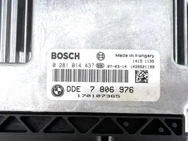 BMW X5 E70 Kit centralina motore ECU e serratura 7806976