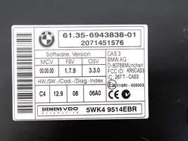 BMW X5 E70 Kit centralina motore ECU e serratura 7806976