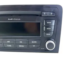 Audi A3 S3 A3 Sportback 8P Unità principale autoradio/CD/DVD/GPS 8P0035152E