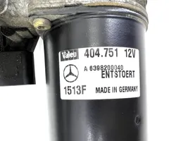 Mercedes-Benz Vito Viano W639 Motor y varillaje del limpiaparabrisas delantero A6398200040