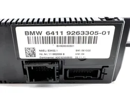 BMW 3 E92 E93 Climate control unit 9263305