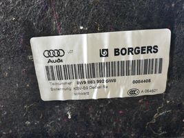 Audi A4 S4 B9 Poszycia / Boczki bagażnika 8W9863992
