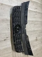 Volkswagen Transporter - Caravelle T5 Grille calandre supérieure de pare-chocs avant 7H5807101