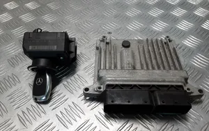 Mercedes-Benz C W204 Juego de cerradura y set ECU del motor A6461502734