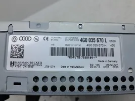 Audi A6 S6 C7 4G Unità principale autoradio/CD/DVD/GPS 4G0035670L