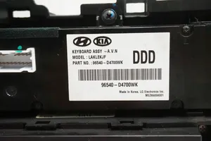 KIA Optima Unidad central de control multimedia 96580D4000