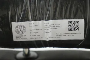 Volkswagen PASSAT B8 Istuimien ja ovien verhoilusarja 