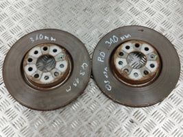 Audi Q3 8U Priekšējais bremžu disks 