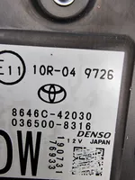 Toyota RAV 4 (XA50) Kamera szyby przedniej / czołowej 8646C42030