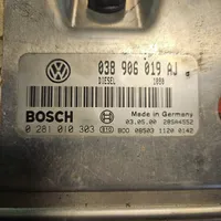 Volkswagen PASSAT B5 Centralina/modulo del motore 038906019AJ