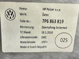 Volkswagen Touareg II Rivestimento pannello laterale del bagagliaio/baule 7P6863819