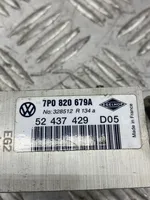 Volkswagen Touareg II Air conditioning (A/C) radiator (interior) 7P0820679A