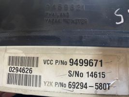 Volvo S80 Spidometras (prietaisų skydelis) 9499671