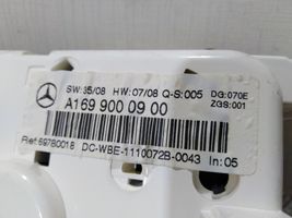 Mercedes-Benz A W169 Unité de contrôle climatique A1699000900