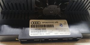 Audi A3 S3 8P Oro kondicionieriaus/ klimato/ pečiuko valdymo blokas (salone) 8P0820043G