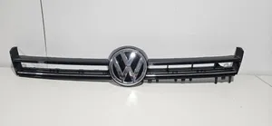 Volkswagen Golf VII Front bumper upper radiator grill 5G0853655D
