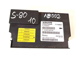 Volvo S80 Oro pagalvių valdymo blokas 31288291