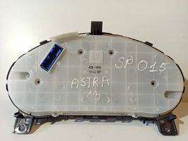 Opel Astra J Speedometer (instrument cluster) 600775881