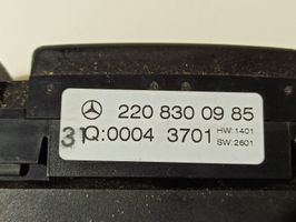Mercedes-Benz S W220 Блок управления кондиционера воздуха / климата/ печки (в салоне) 2208300985