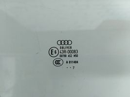 Audi A6 Allroad C6 Szyba drzwi przednich 