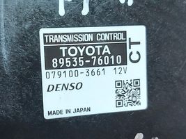 Toyota Prius (XW30) Блок управления коробки передач 8953576010