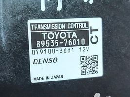 Toyota Prius (XW30) Unidad de control/módulo de la caja de cambios 8953576010