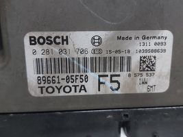 Toyota Avensis T270 Unidad de control/módulo del motor 0281031706
