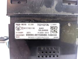 Toyota Prius (XW30) Navigacijos (GPS) CD/DVD skaitytuvas 0868600310