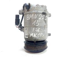 BMW 2 F46 Gaisa kondicioniera kompresors (sūknis) 64529295050