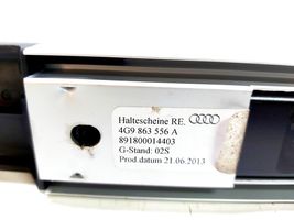 Audi A6 S6 C7 4G Podpora mocowania półki bagażnika 4G9863556A