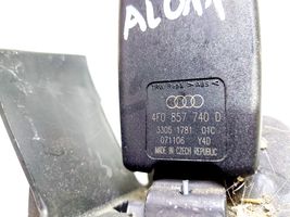 Audi A6 Allroad C6 Boucle de ceinture de sécurité arrière 4F0857740D