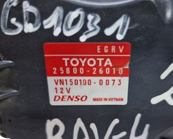 Toyota RAV 4 (XA40) EGR vožtuvas 2580026010