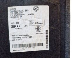 Volkswagen Arteon Tavaratilan kaukalon tekstiilikansi 3G8863463A
