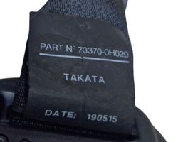 Toyota Aygo AB40 Pas bezpieczeństwa fotela tylnego 733700H020