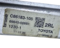 Toyota Corolla E210 E21 Mécanisme lève-vitre de porte arrière avec moteur 6984002681