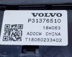 Volvo S90, V90 Bouton interrupteur ouverture du coffre P31376510