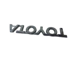 Toyota Yaris Manufacturers badge/model letters 