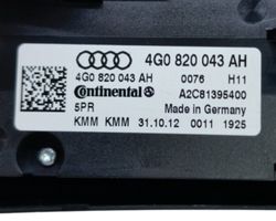 Audi A7 S7 4G Ilmastoinnin ohjainlaite 4G0820043AH