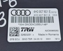 Audi A6 S6 C7 4G Module de commande de frein à main 4H0907801E